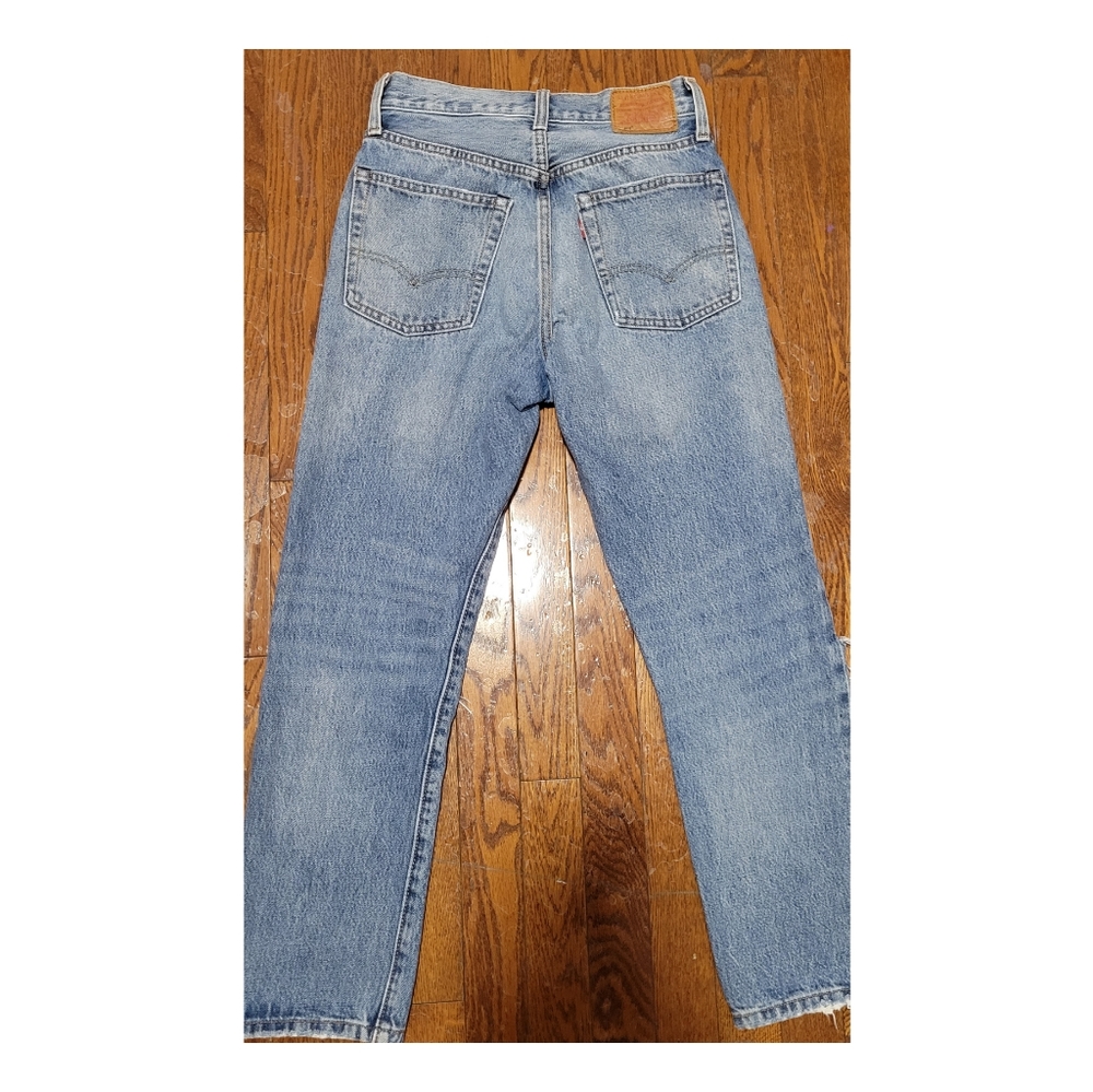 Levis High Rise Ripped Jeans - Picture 2 of 4